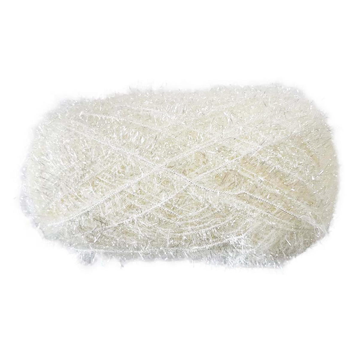 グリッターヤーン 25g 1ホワイト 348222