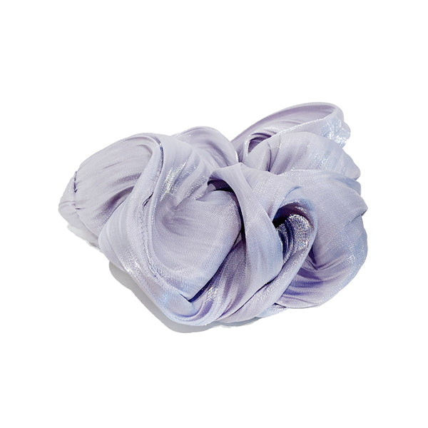 シュシュ ヘアアクセサリー 光沢サテンシュシュ 348654