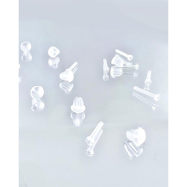 金属アレルギー安心ピアスカバー・キャッチ各8個 348810