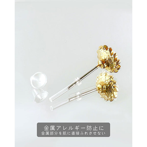 金属アレルギー安心ピアスカバー・キャッチ各8個 348810