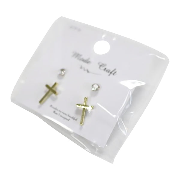 【在庫限り】B-MD ピアスセット44 クロス 348880