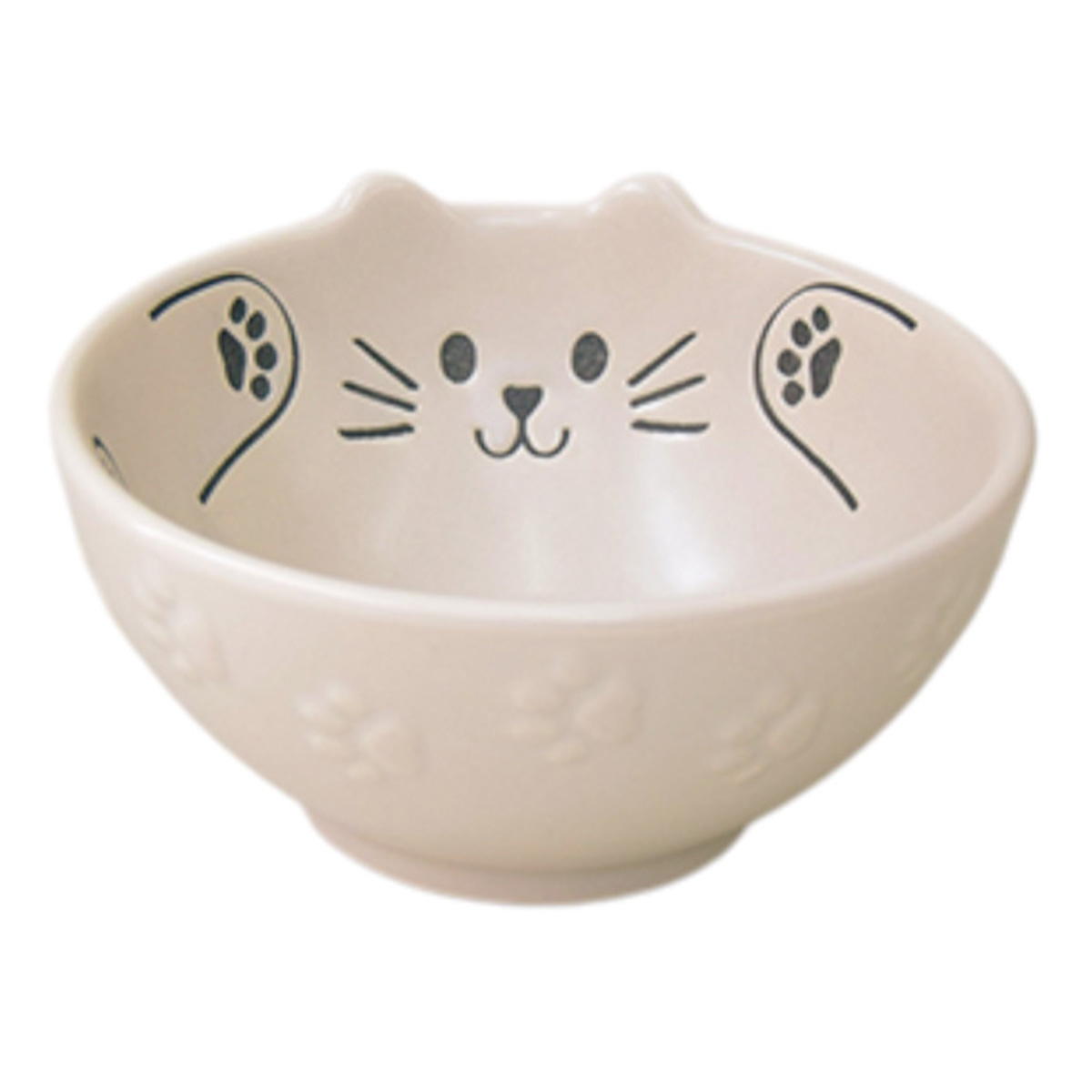 【在庫限り】ラテにゃんこ ボウル ホワイト 349014