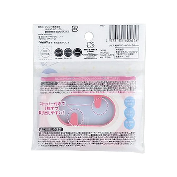 サンリオ ワンプッシュウェットシートのフタ アイドル 349078