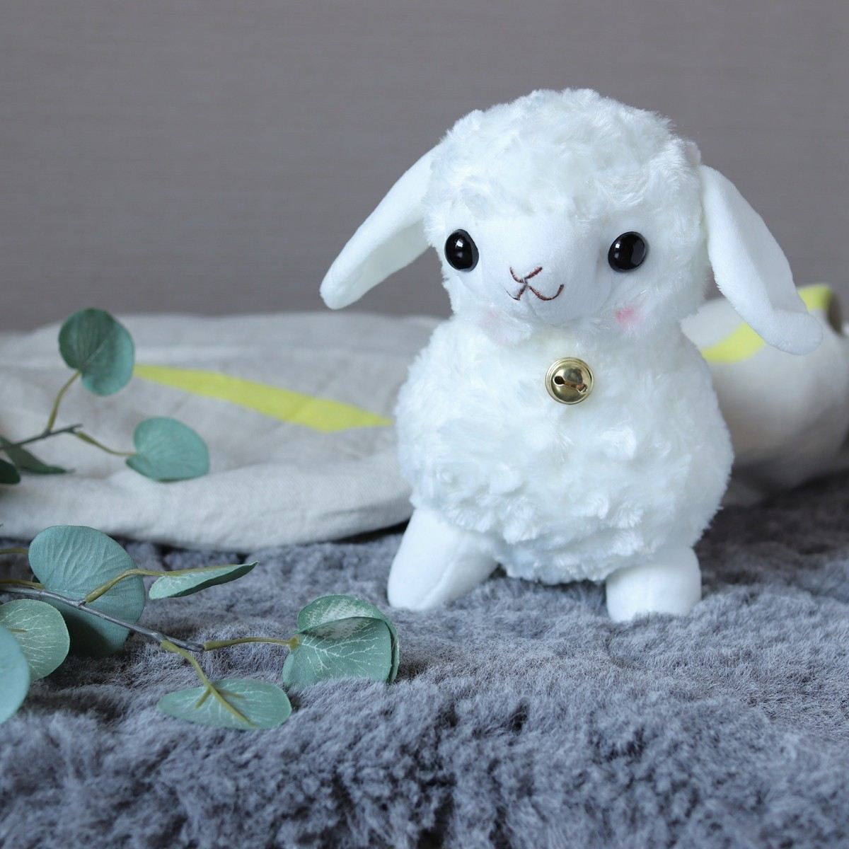 ぬいぐるみ ふわふわひつじ 22×18×26cm 349134