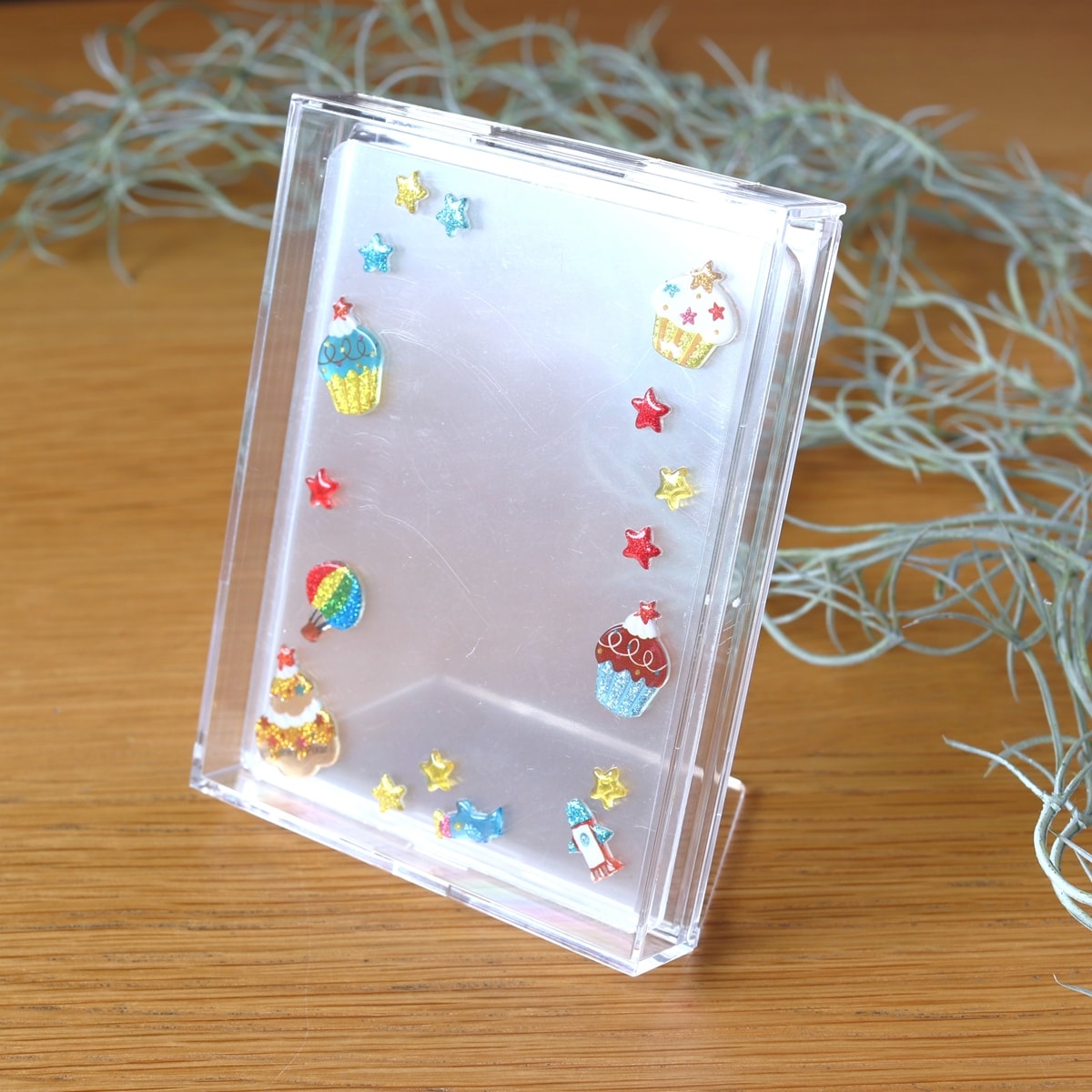 ディスプレイケース ディスプレイボックス マイコレ デコカードディスプレイスタンド 5.2×8.2×10.7cm 349187