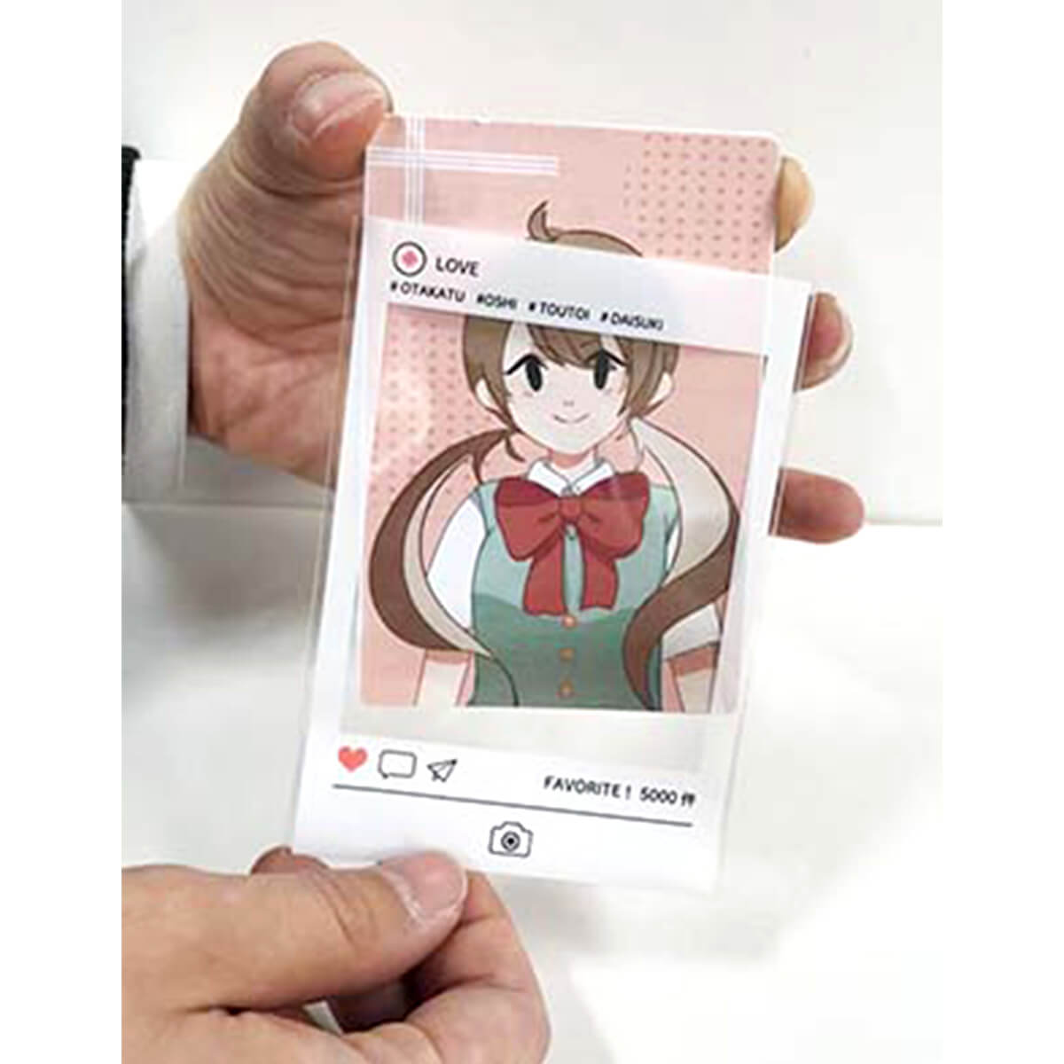 【OUTLET】トレカ保管 SNS風トレカ用スリーブ 15P 349200