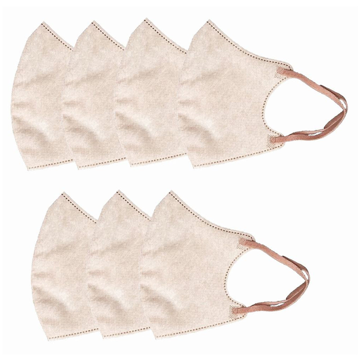 2D Fit Up マスク カラーマスク 7枚 ピンク 349243