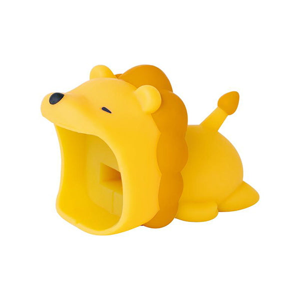 ケーブルバイトBIG  大 プラグカバー 断線防止 プラグ保護 ライオン ケーブルアクセサリー 349443