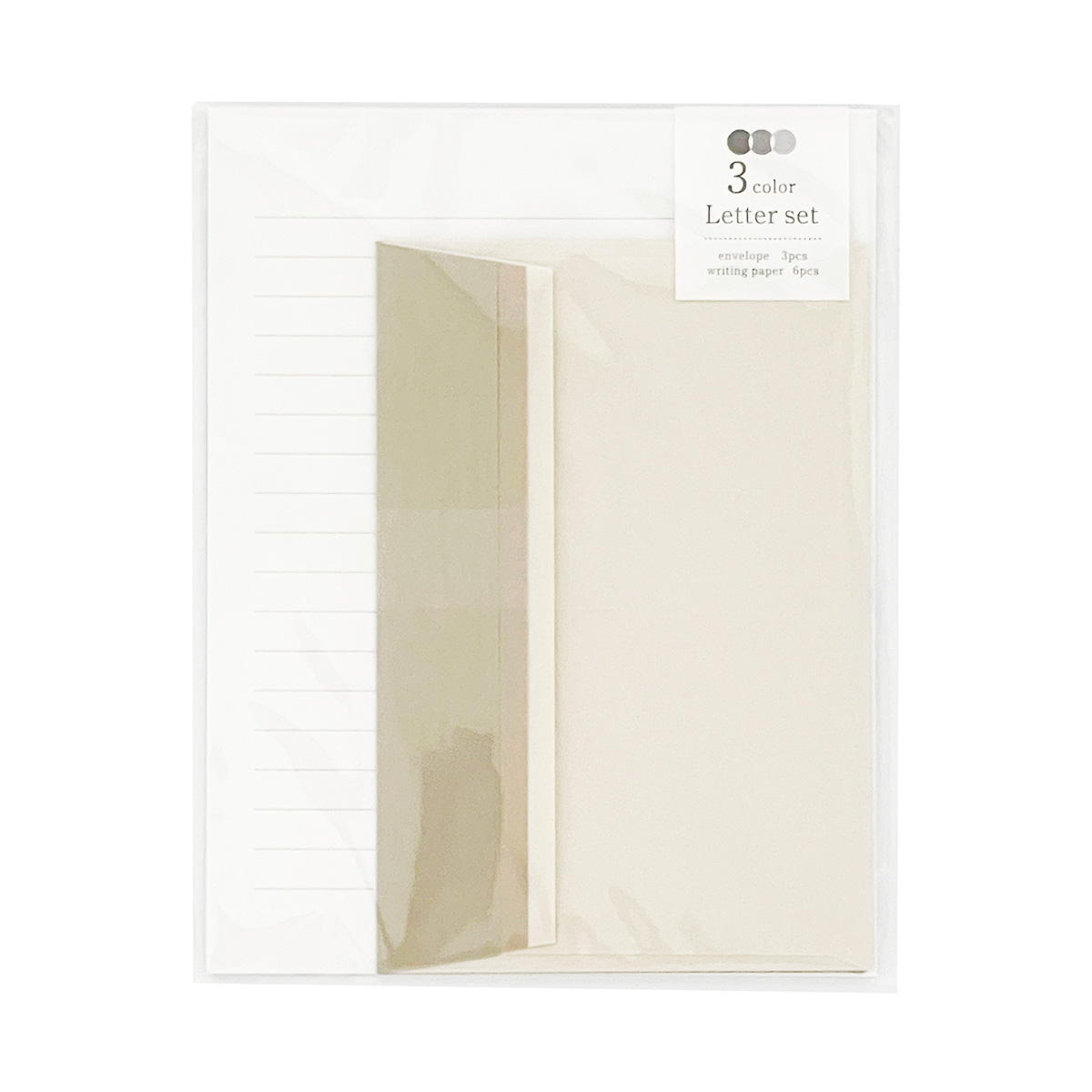 【OUTLET】3色封筒レターセットA 349587