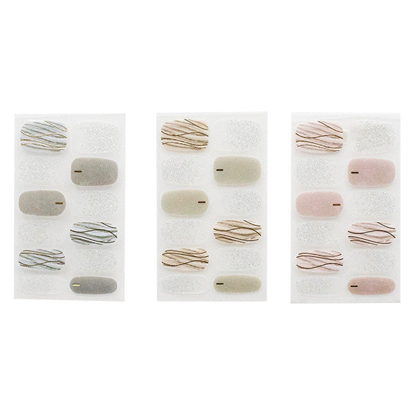 ジェルネイルシール ネイルステッカー ライト硬化不要 セルフネイル ジェルネイルシール クリスタル 349601