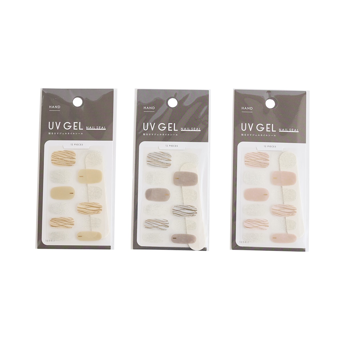 ジェルネイルシール ネイルステッカー ライト硬化不要 セルフネイル ジェルネイルシール クリスタル 349601