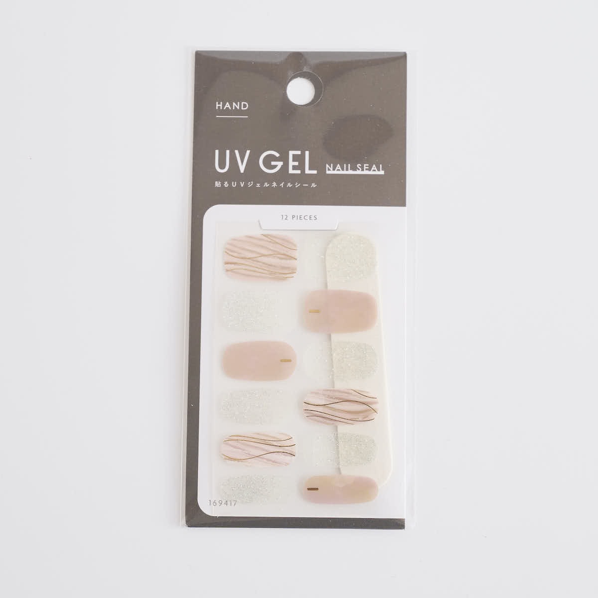 ジェルネイルシール ネイルステッカー ライト硬化不要 セルフネイル ジェルネイルシール クリスタル 349601