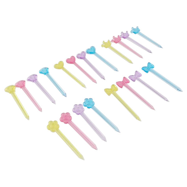 お弁当ピック ランチピック カラフルピックス 20本入り 349624