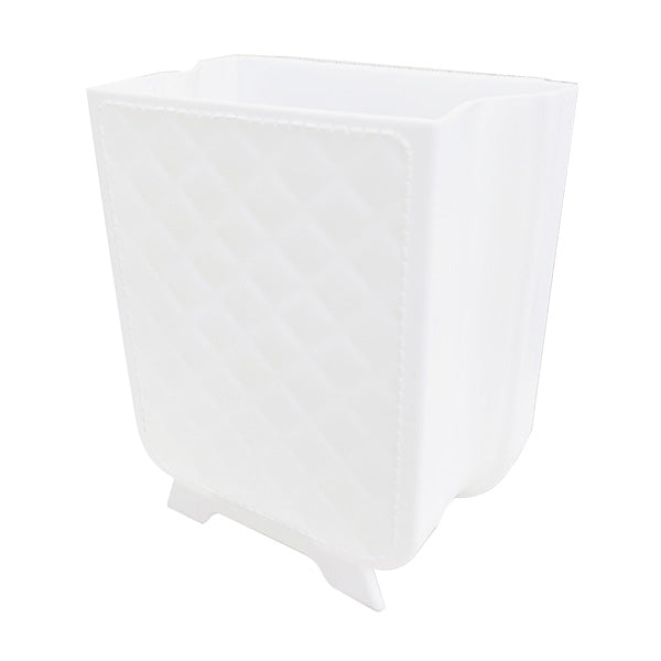 ゴミ箱 ごみ箱 小さめ キッチン 台所 ダストボックス トラッシュボックス コンパクト折りたたみゴミ箱 ホワイト 白 349636