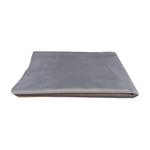 はぎれ 特大ハギレ 生地 布 端切れ カットクロス ベルベット 50×100cm グレー 349661
