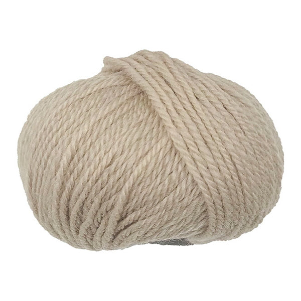 毛糸 ウール100% 純毛並太グレイッシュ 1 ベージュ 349798