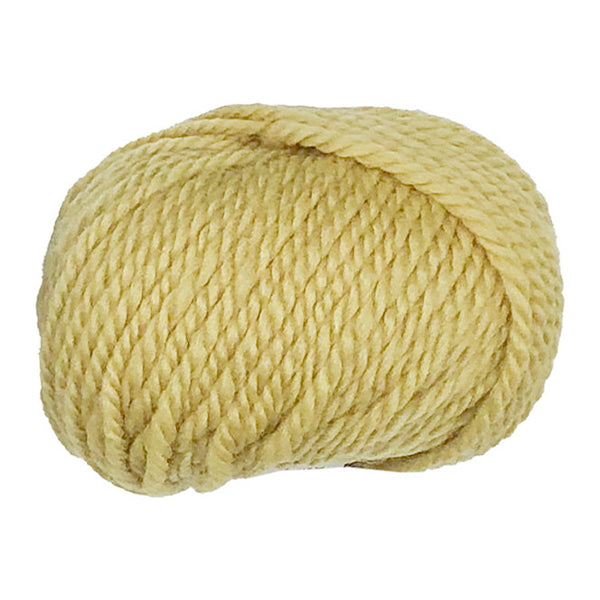 毛糸 ウール100% 純毛極太 614 マスタード 349822