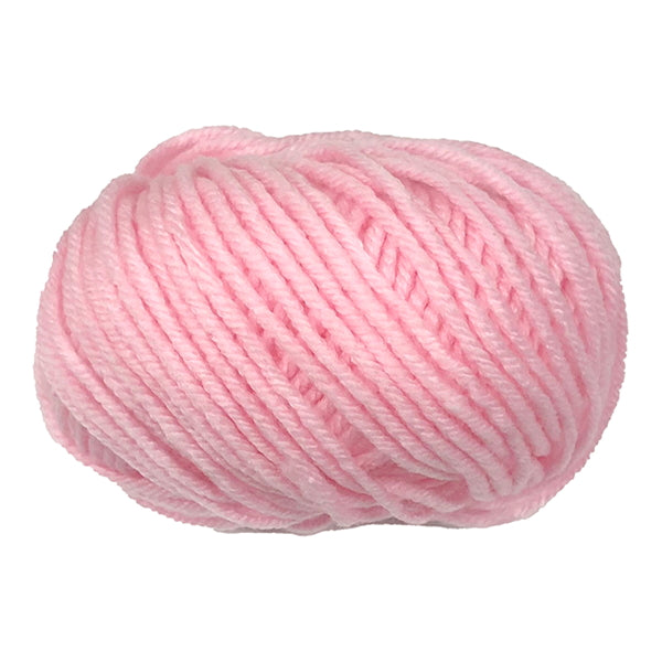 アクリル毛糸 並太 104 ベビーピンク 349844
