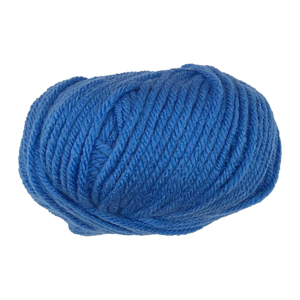 アクリル毛糸 並太 110 ブルー 349850