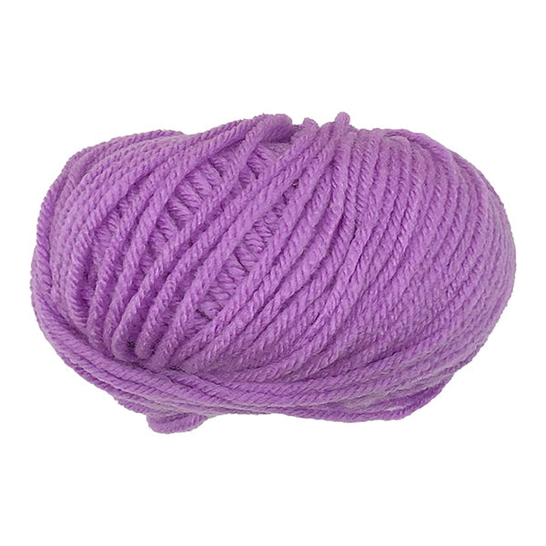 アクリル毛糸 並太 111 パープル 349851
