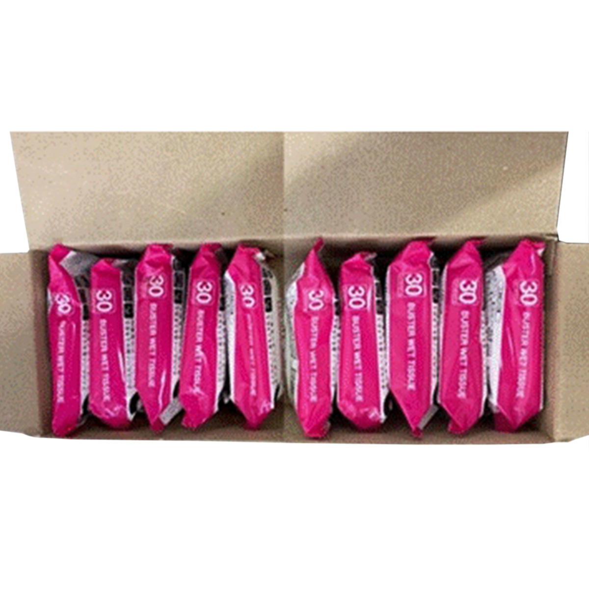 バスター ウエットティッシュ 30枚×10個入り 349890