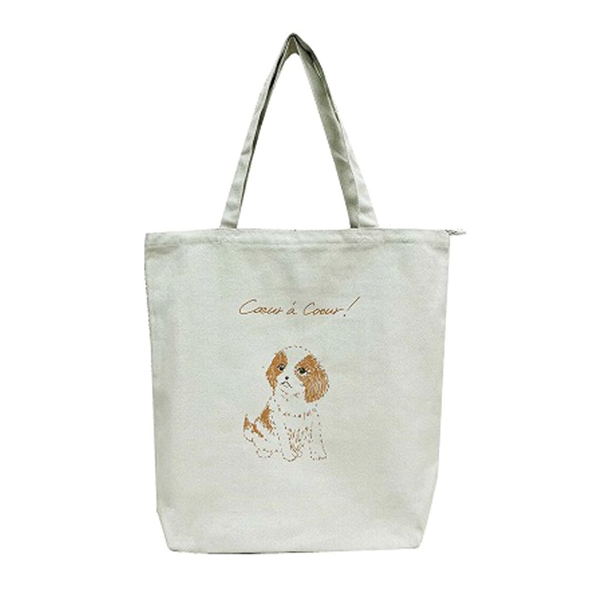 【OUTLET】トートバッグ 3ポケット付アニマルトート 犬  H37.5×W38×D11cm GBG0578-63 350254