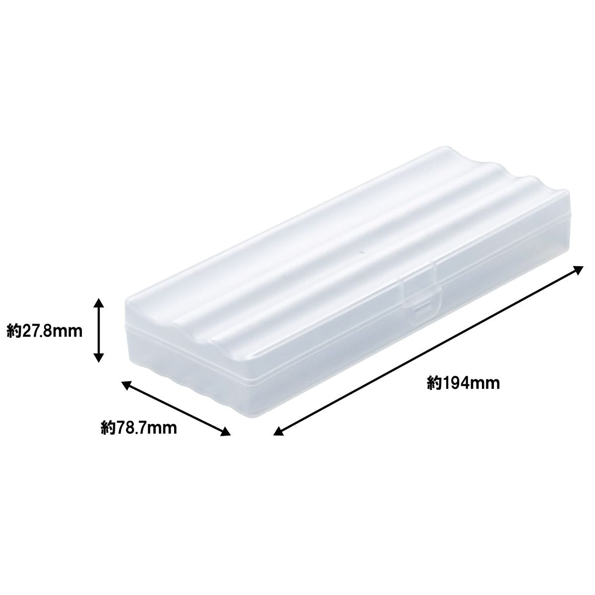 フタに置けるペンケースC 350258