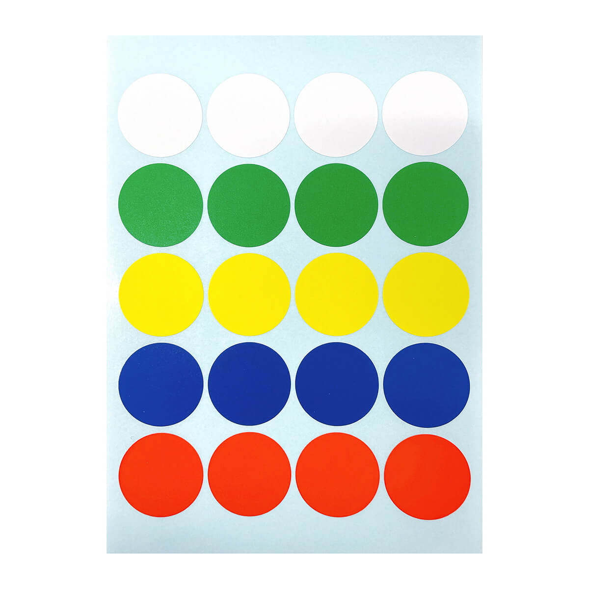 カラーシール 19.5mm 240片付 350508