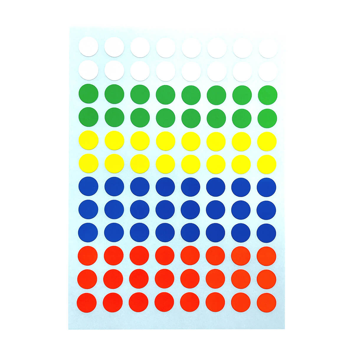 カラーシール 8mm 1152片付 350510