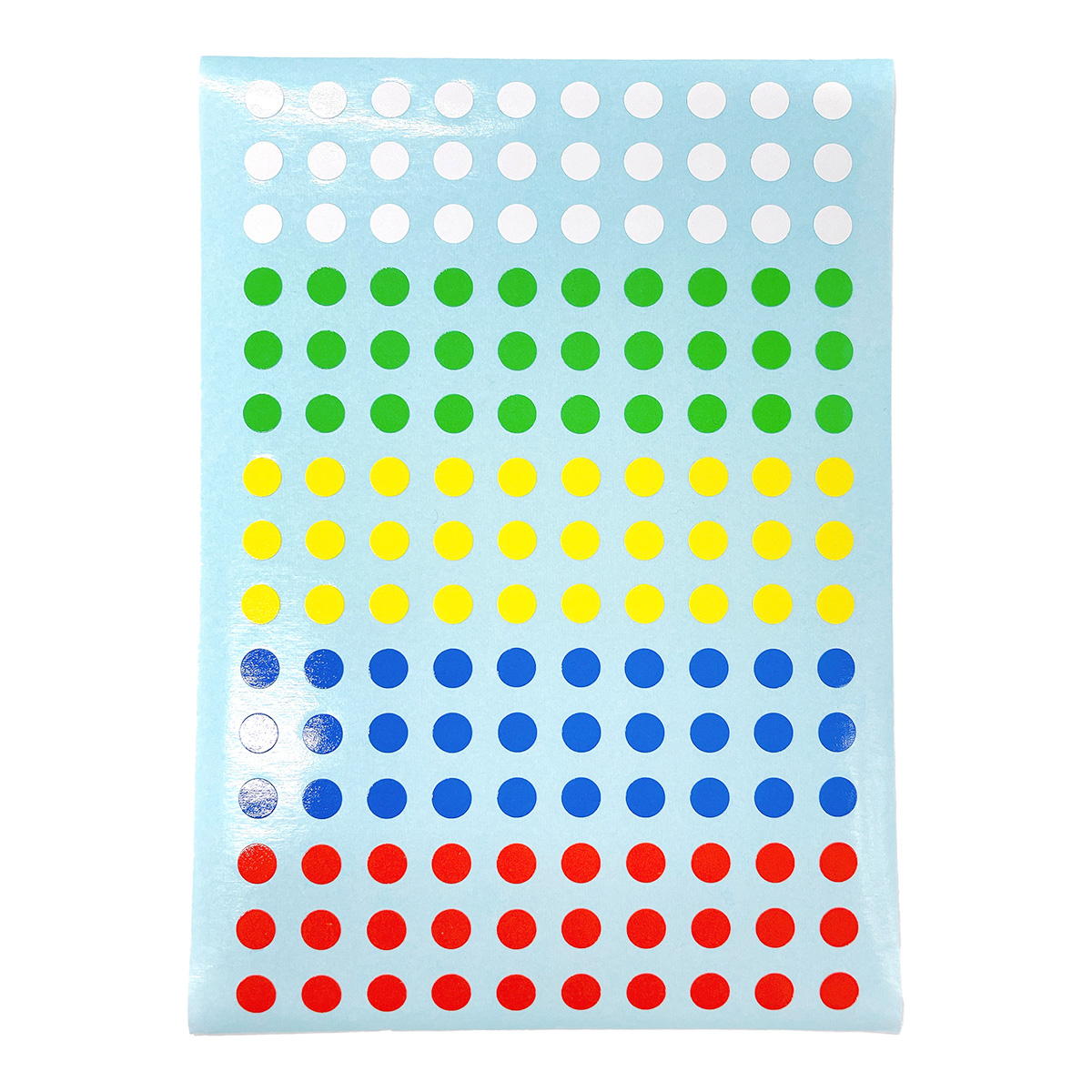 【在庫限り】カラーシール 5mm 1800片付 350511