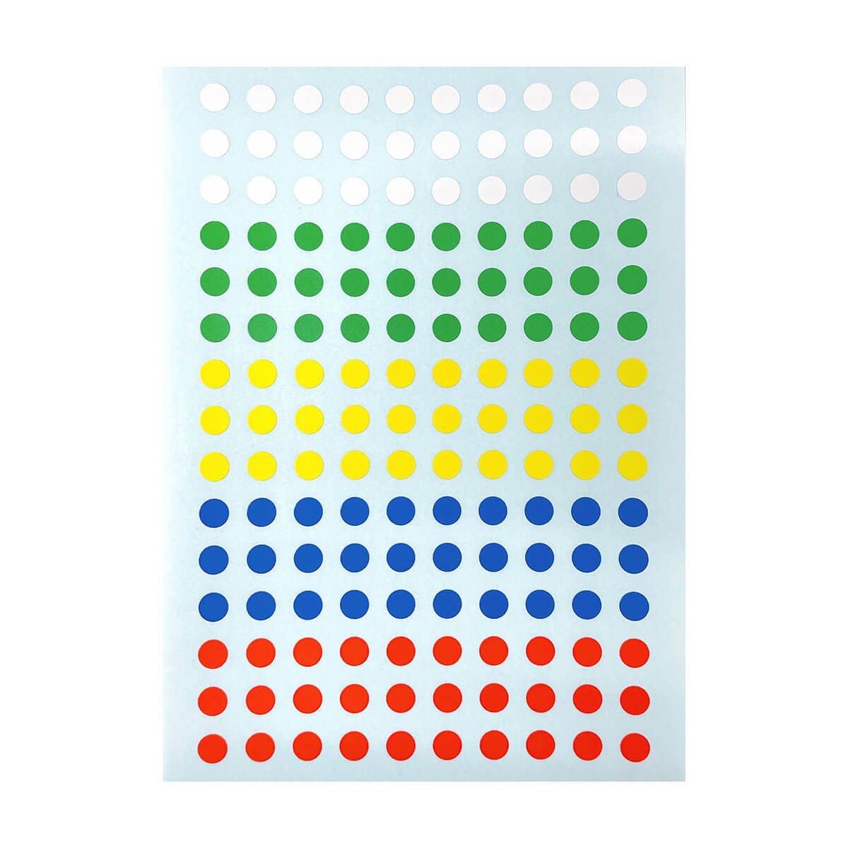 カラーシール 5mm 1800片付 350511