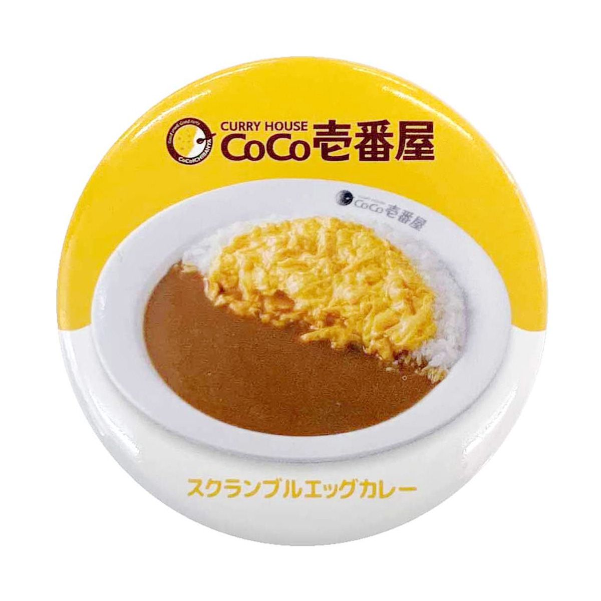ココイチ缶バッジ 350549