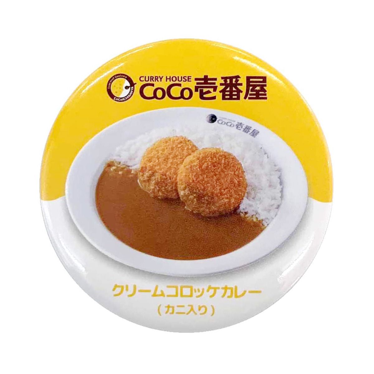 ココイチ缶バッジ 350549
