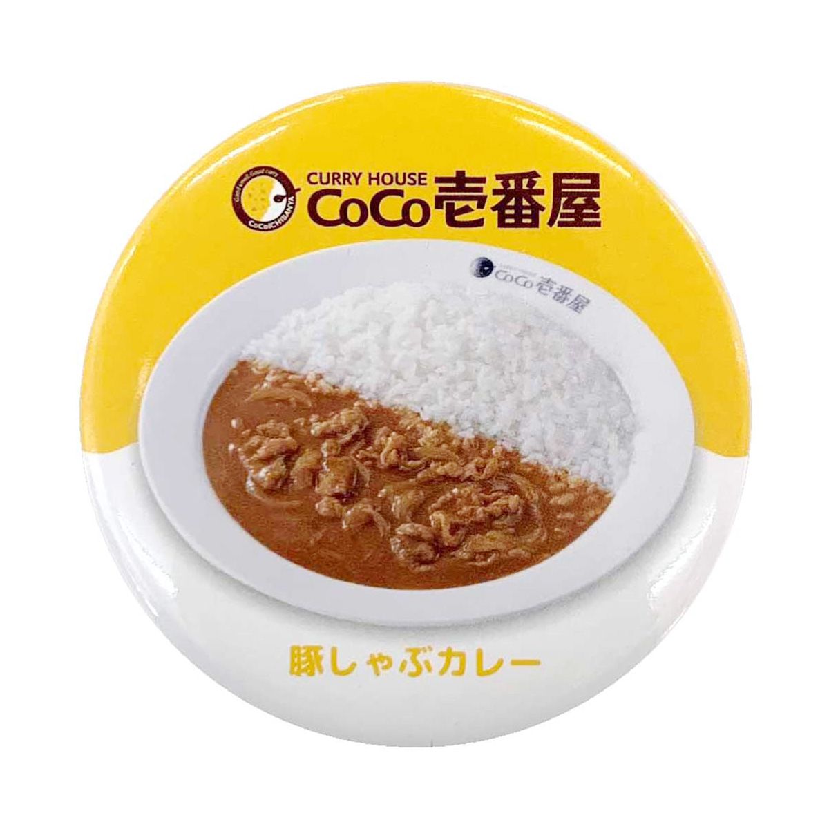ココイチ缶バッジ 350549