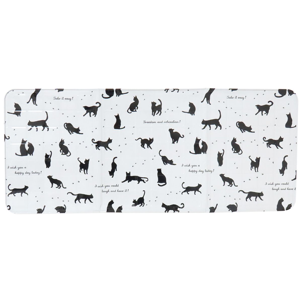 レンジカバー 油はねガード クックガード ねこ柄 約76×32cm 350623