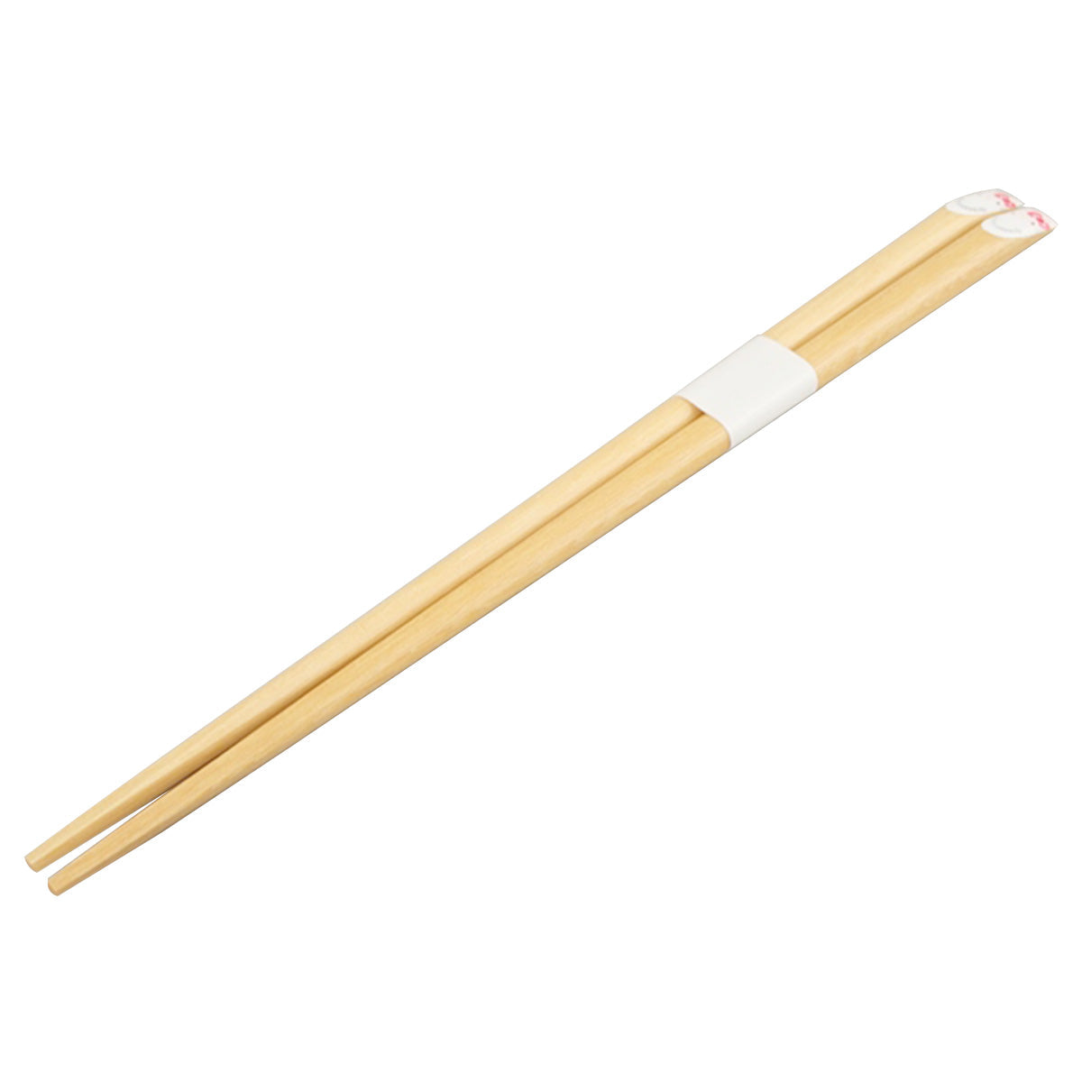 箸  おはし 木箸/天削 21.0cm ハローキティフェイス 350685