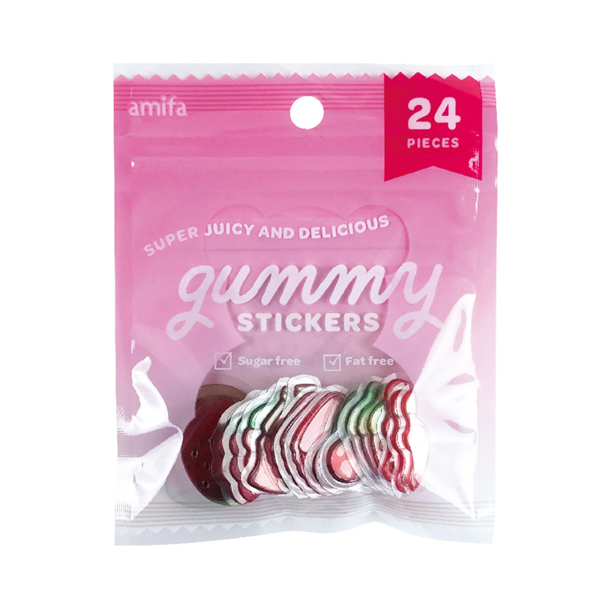 フレークシール 24P ぷっくりキャンディ 350695