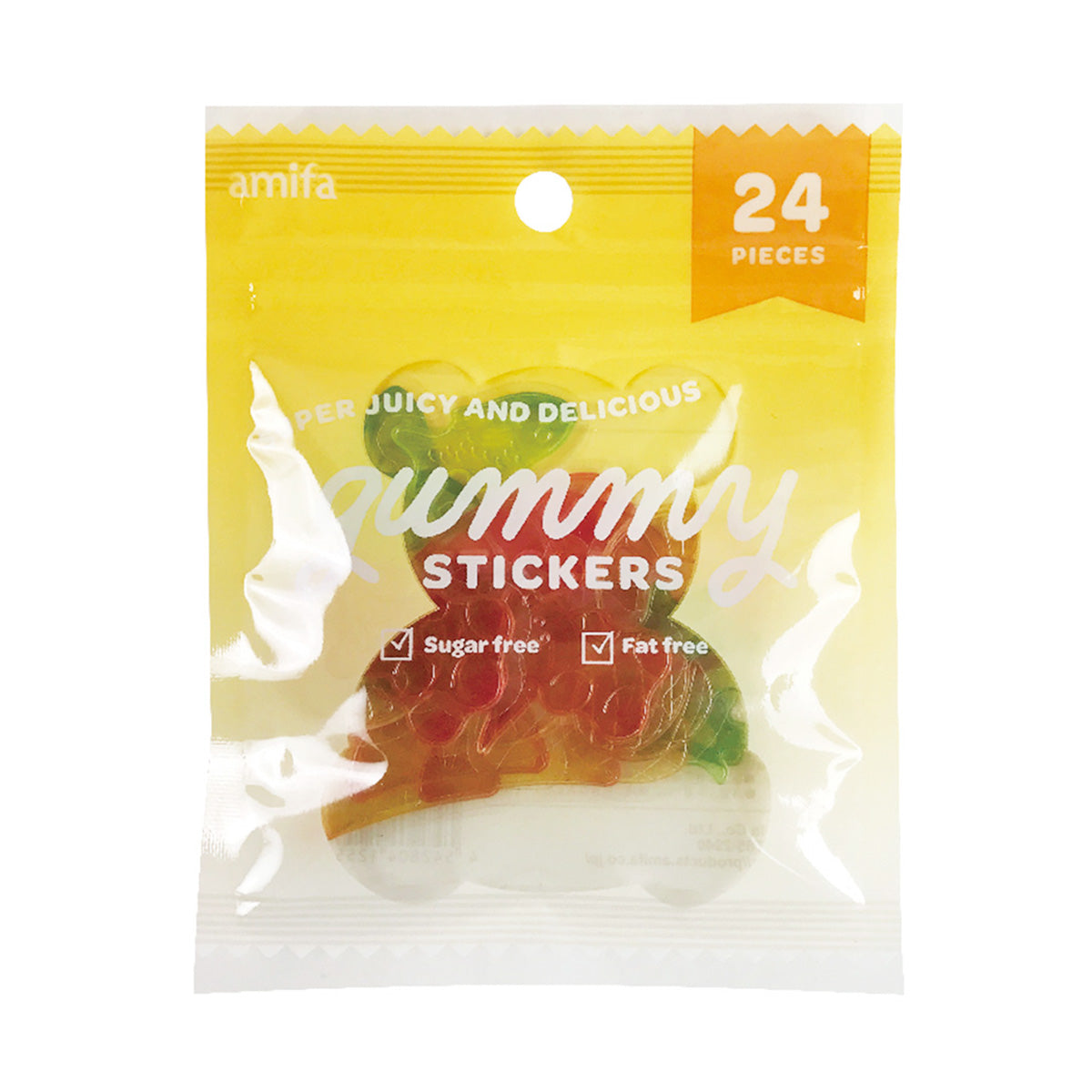 フレークシール 24P ぷっくりキャンディ 350695