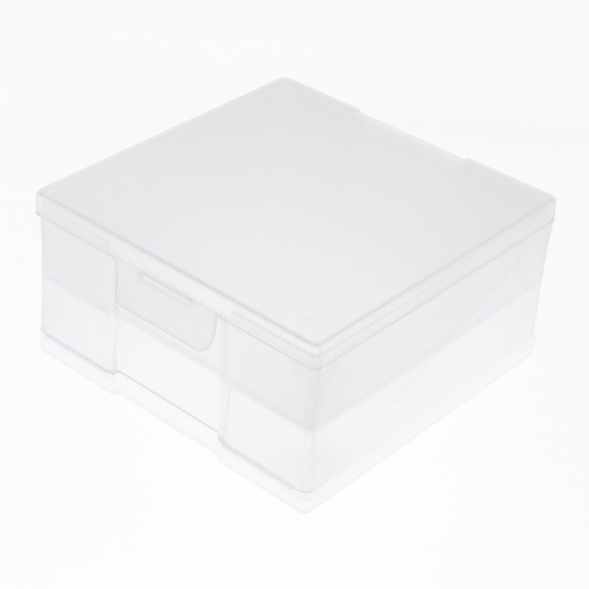 ふせんボックス 両面タイプ クリア 350917