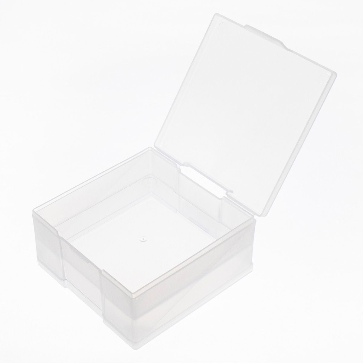 ふせんボックス 両面タイプ クリア 350917