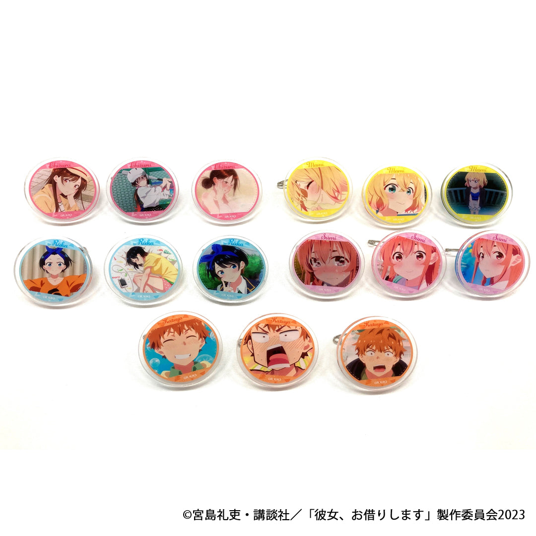 【OUTLET】彼女、お借りします アクリルバッジ コンプリートセット 351133