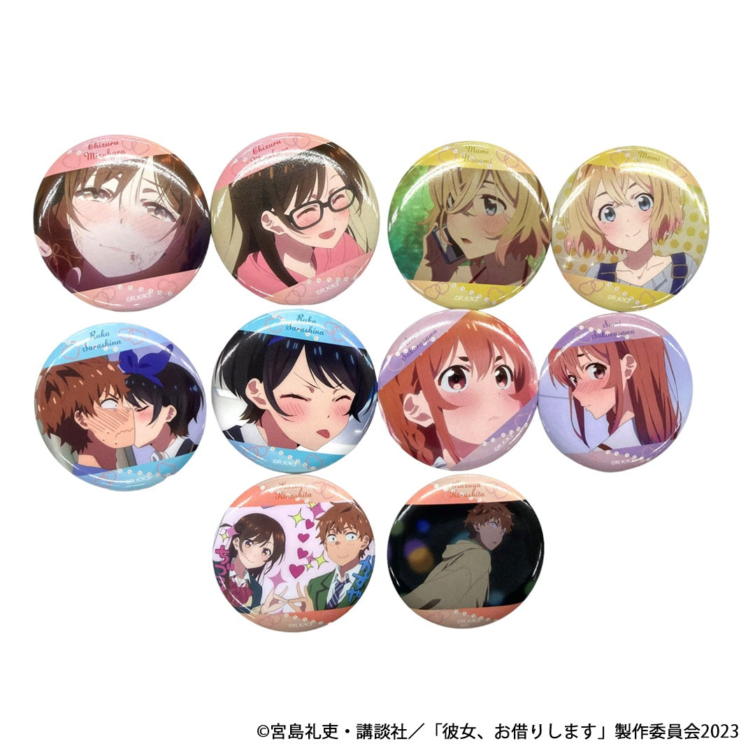 【OUTLET】彼女、お借りします 缶バッジ コンプリートセット 351141