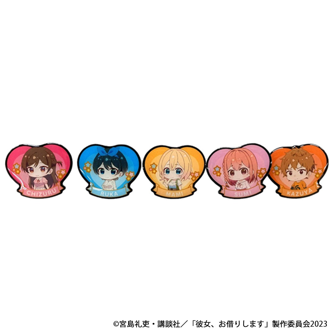 【OUTLET】彼女、お借りします ピンバッジ コンプリートセット 351142