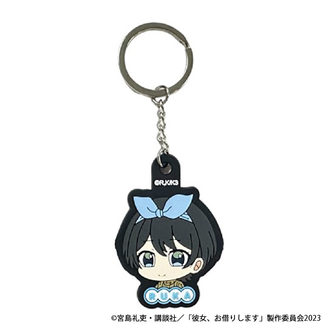 【OUTLET】彼女、お借りします ラバーキーホルダー コンプリートセット 351143