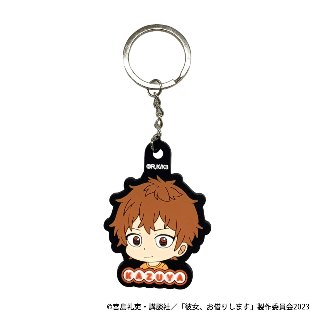 【OUTLET】彼女、お借りします ラバーキーホルダー コンプリートセット 351143