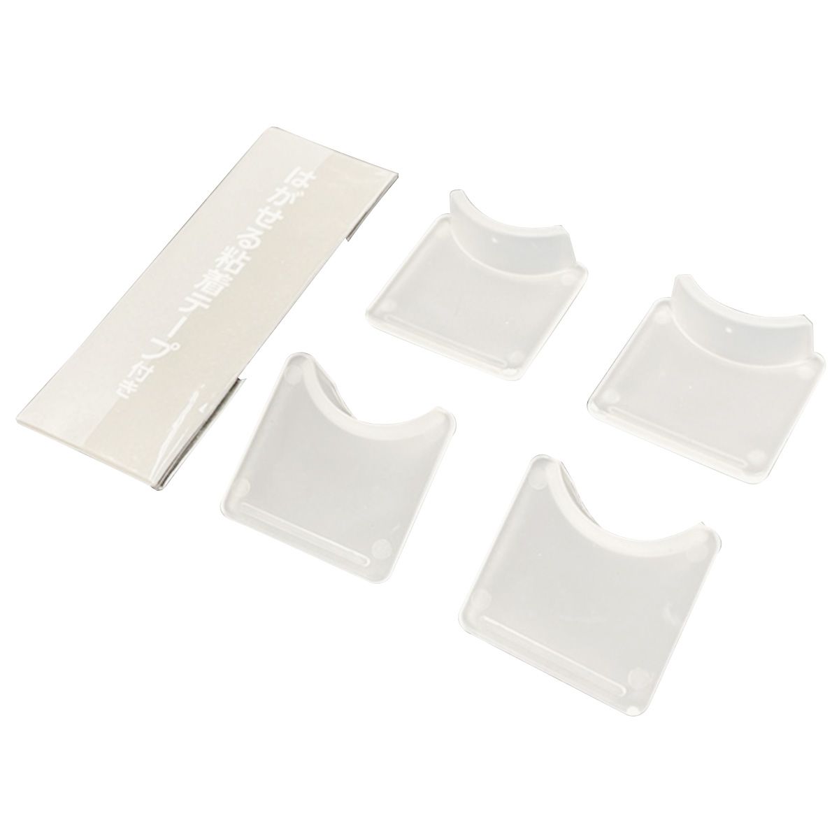 目立ちにくいつっぱり棒サポート 粘着タイプ4P 351265