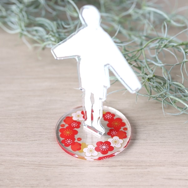 アクリルスタンドデコレーション台座 アクスタ台座 梅柄 推し活 オタ活 351408