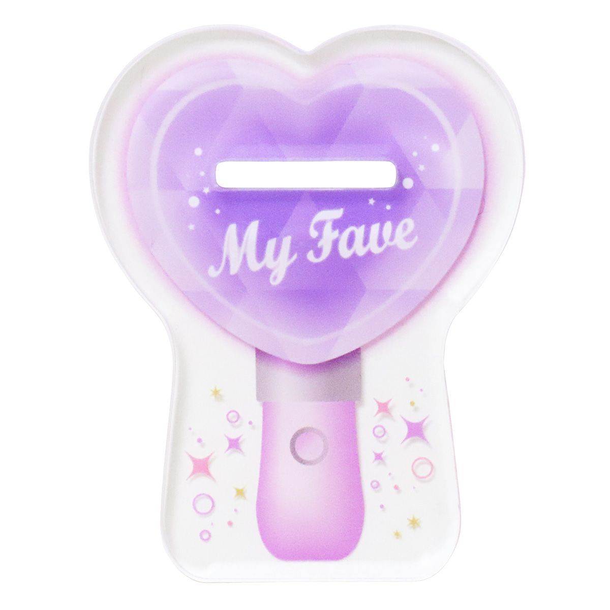 アクリルスタンドデコレーション台座 アクスタ台座 ライト柄 推し活 オタ活 351412