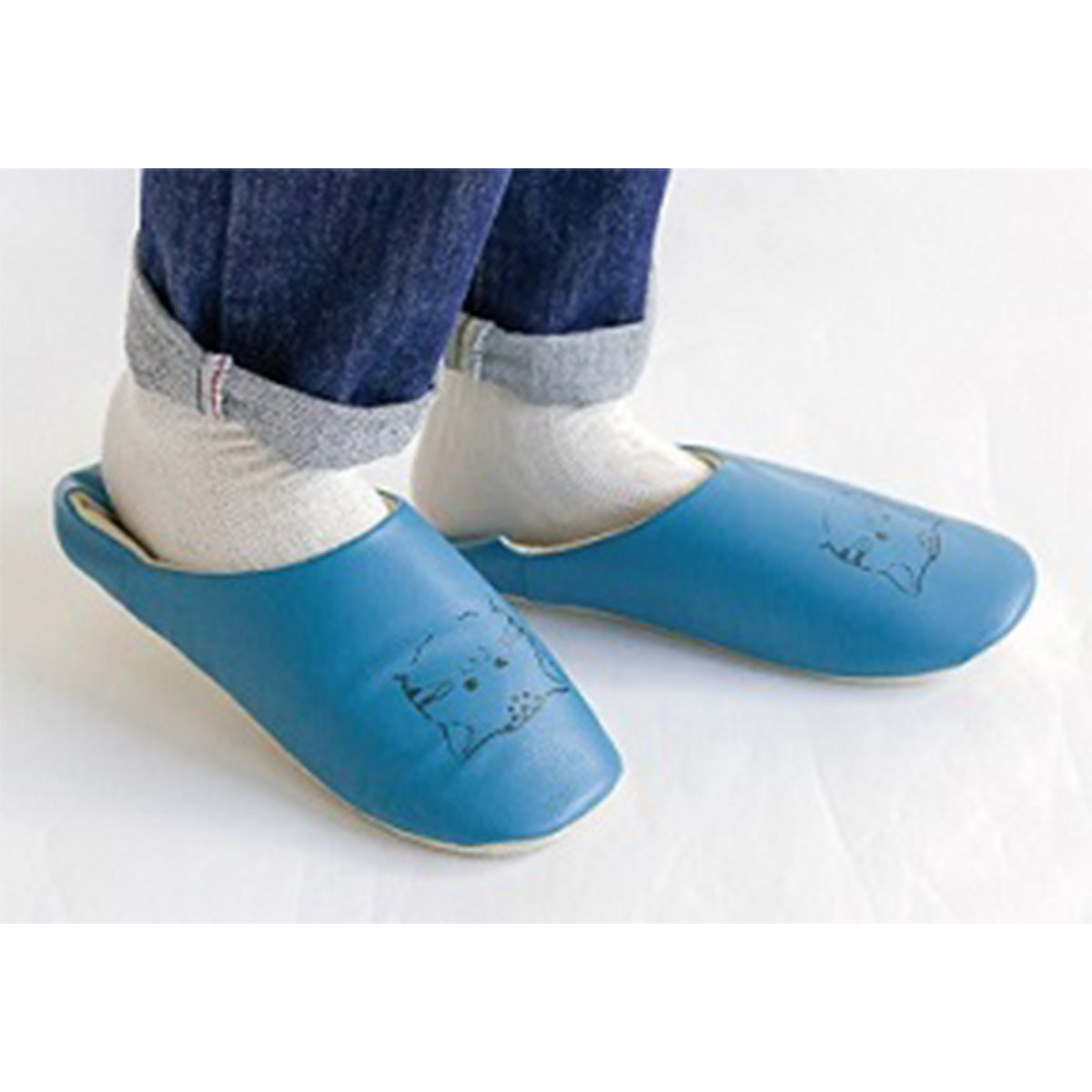 【OUTLET】バブーシュ スリッパ ルームシューズ モロッコ風 モロッカンスリッパ RK1495/09 ホワイト 24.5cm 351674