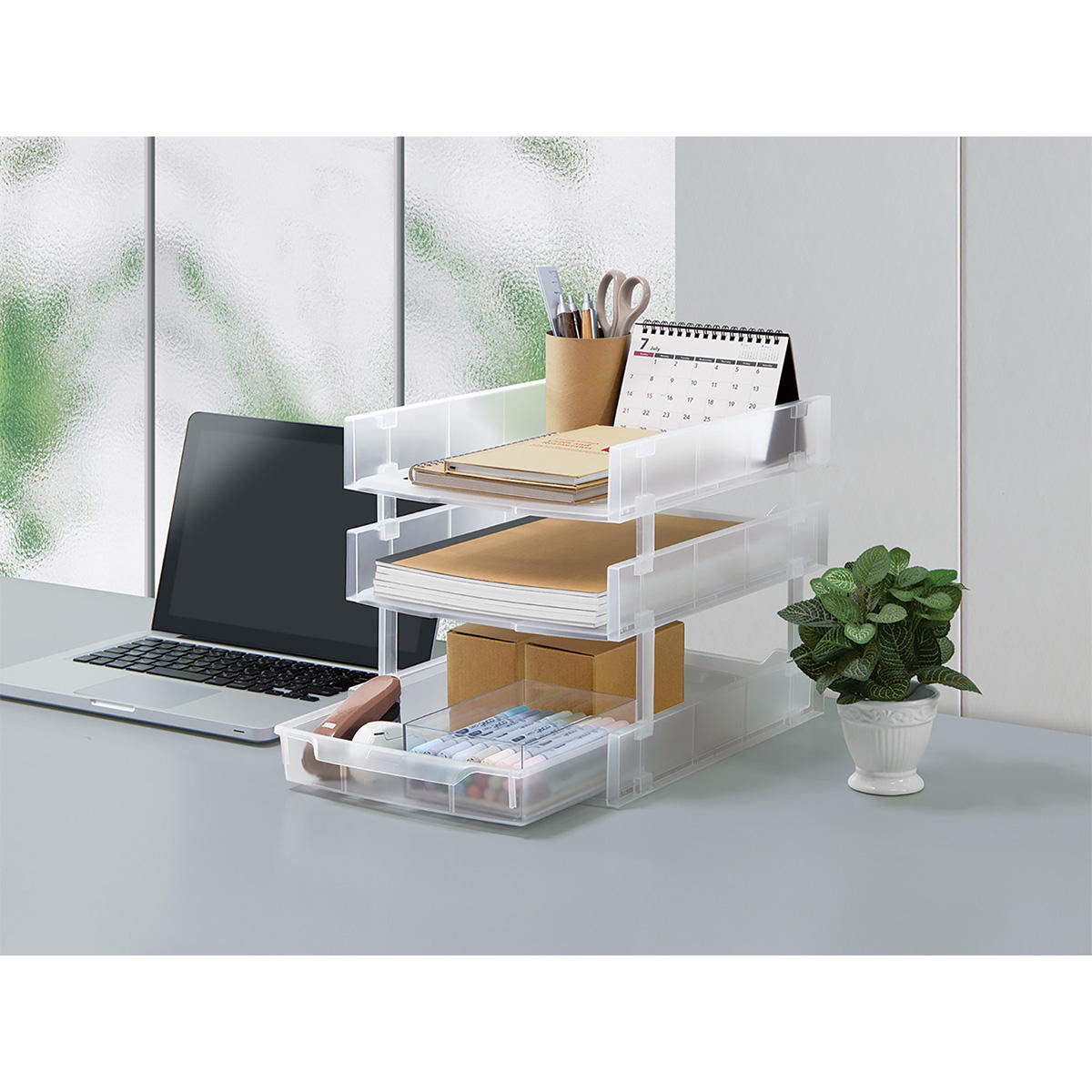 デスクトップA4ラック縦型 C 351690